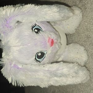 🖤A7🔹️Build-A-Bear White and Purple Sparkle Bunny